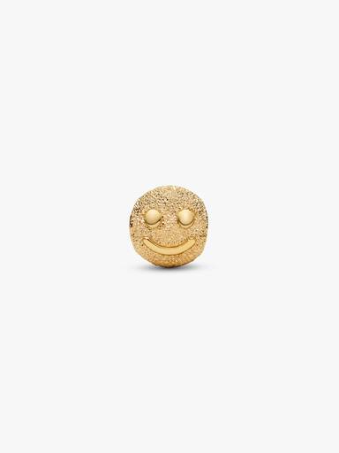Textured Happy Face Mini Charm - Image 6