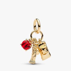 New York Icons Triple Dangle Charm
