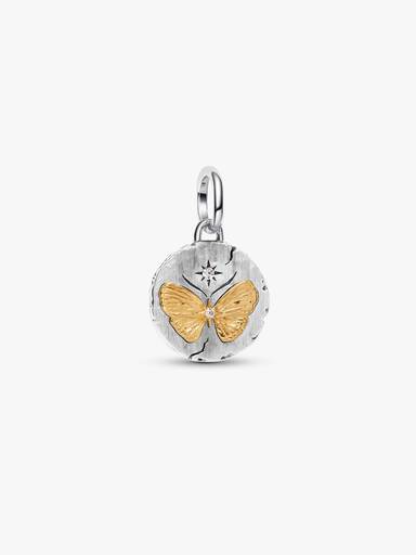 Butterfly Medallion Charm - Image 2