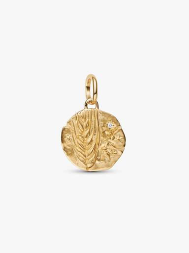 Wheat Medallion Charm - Image 2