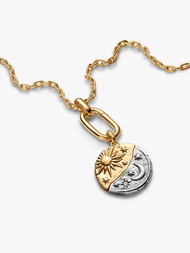 Sun & Moon Oversized Medallion Charm - Image 3