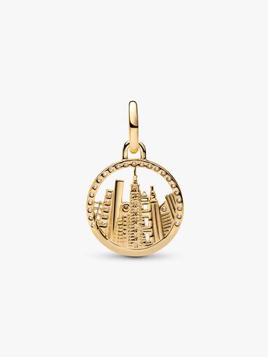 New York Skyline Dangle Charm - Image 2