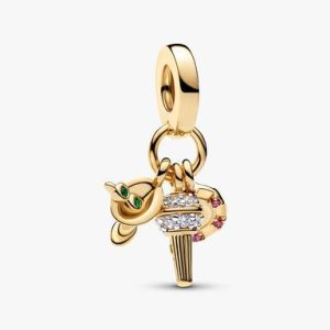 Las Vegas Night Triple Dangle Charm