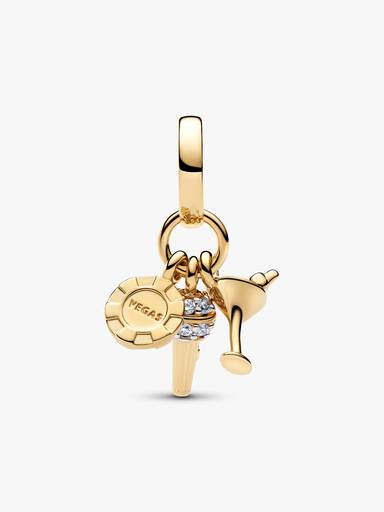 Las Vegas Night Triple Dangle Charm - Image 2