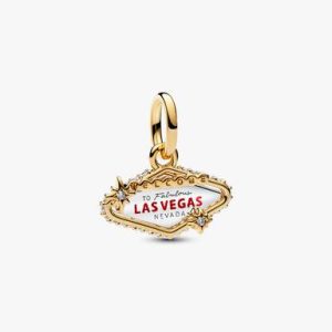 Las Vegas Sign Dangle Charm