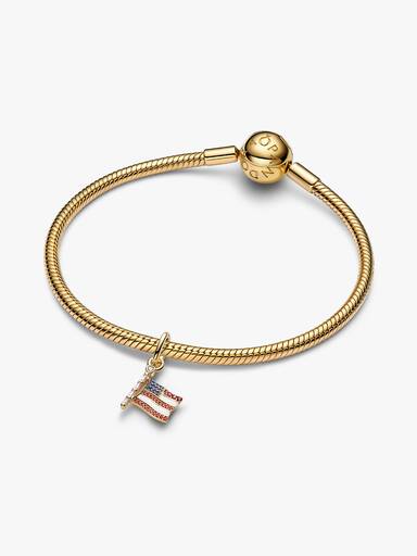 American Flag Dangle Charm - Image 3