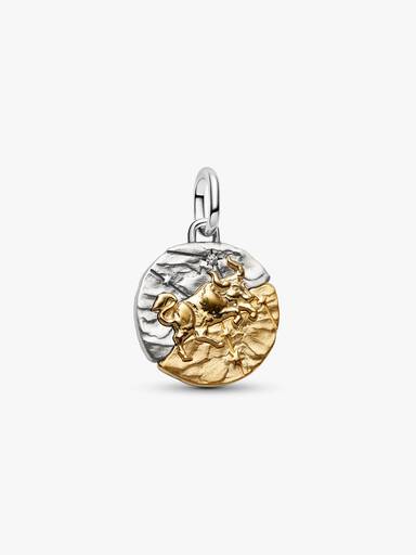 Taurus Medallion Charm Necklace Set - Image 2