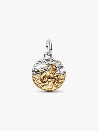 Capricorn Medallion Charm Bracelet Set - Image 3