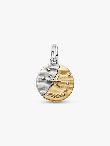 Pisces Zodiac Medallion Charm - Image 3
