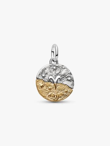 Aries Zodiac Medallion Charm - Image 5