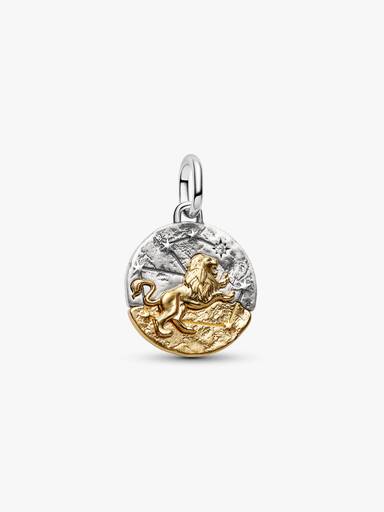 Leo Medallion Charm Necklace Set - Image 2