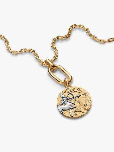 Sagittarius Zodiac Oversized Medallion Charm - Image 5