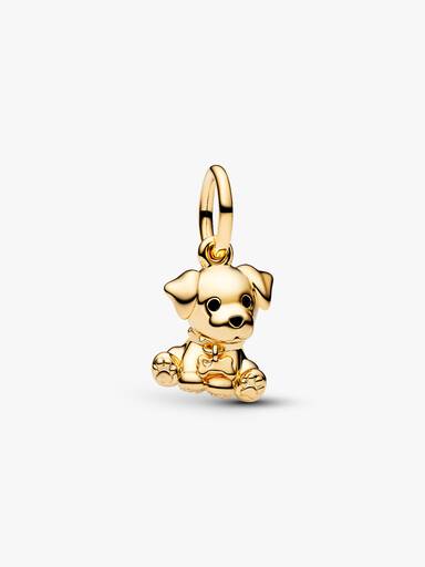 Labrador Puppy Dog Dangle Charm - Image 2