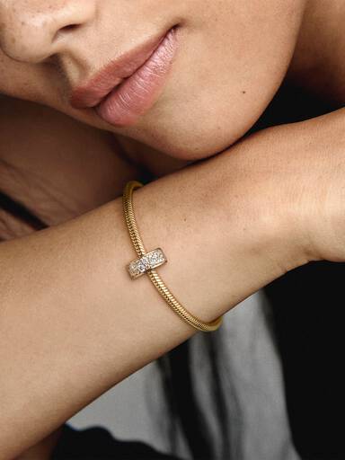 Clear Pavé Clip Charm