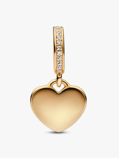 Engravable Heart Tag Dangle Charm - Image 5