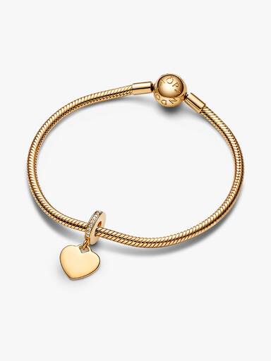 Engravable Heart Tag Dangle Charm - Image 6