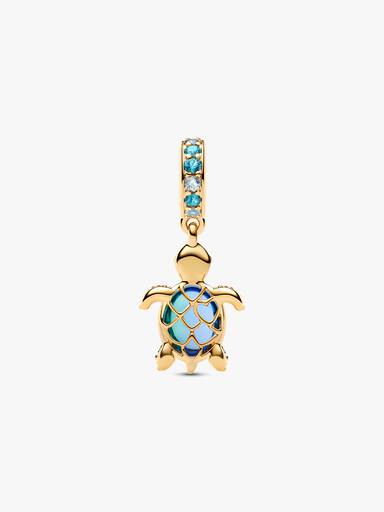 Sea Turtle Murano Glass Dangle Charm - Image 5