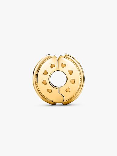Sparkling Pavé Lines & Logo Clip Charm - Image 2