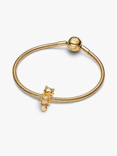 Kitten & Yarn Ball Charm - Image 4