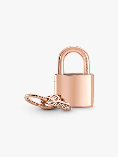 Padlock & Key Dangle Charm - Image 6
