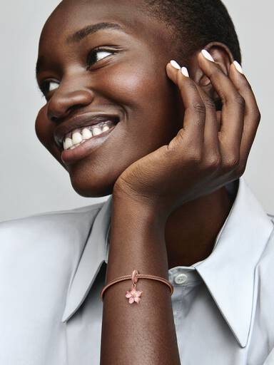 Cherry Blossom Dangle Charm - Image 3