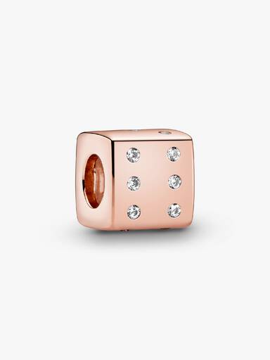 FINAL SALE - Sparkling Dice Charm - Image 2
