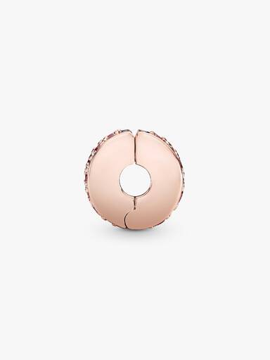 Pink Pavé Clip Charm - Image 4