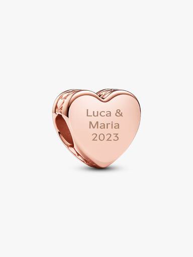 Engravable Heart Charm - Image 4