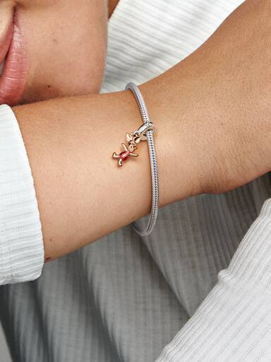 Disney Winnie the Pooh Piglet Dangle Charm