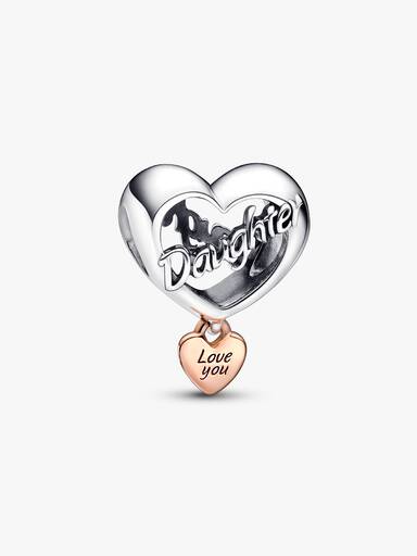 Love You Daughter Heart Charm - Image 2