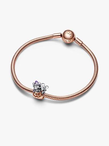 FINAL SALE - Disney Mickey Mouse & Minnie Mouse Halloween Pumpkin Charm - Image 4