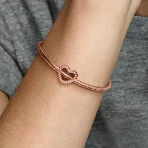 Beaded Open Heart Charm