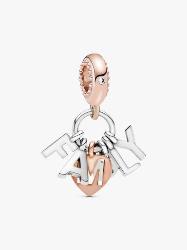 Family Letters Dangle Charm - Image 2