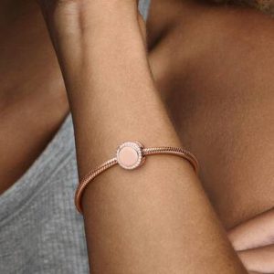 Engravable Sparkling Button Charm
