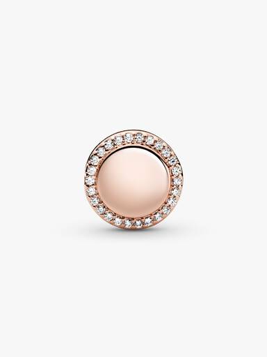 Engravable Sparkling Button Charm - Image 5