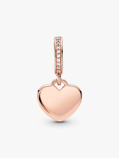 Engravable Heart Tag Dangle Charm - Image 5