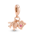 Rose gold plated