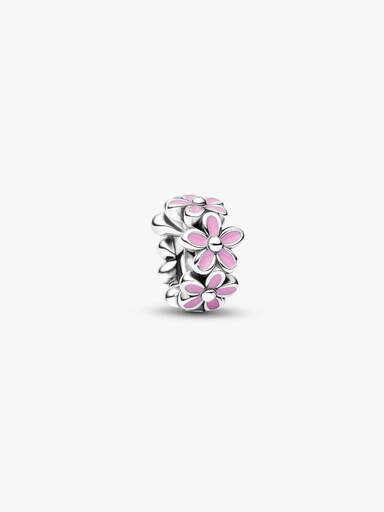Pink Daisy Spacer Charm - Image 2