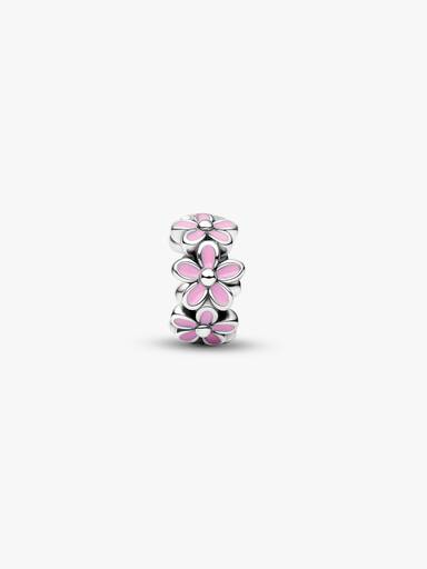 Pink Daisy Spacer Charm - Image 4