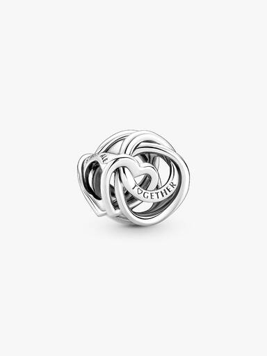 Family Always Encircled Heart Charm - Image 2