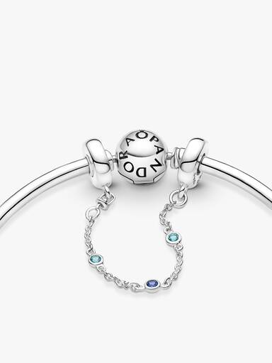 Triple Blue Stone Safety Chain - Image 5