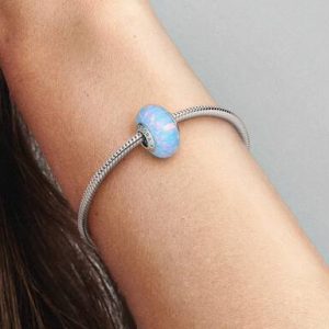 Opalescent Ocean Blue Charm