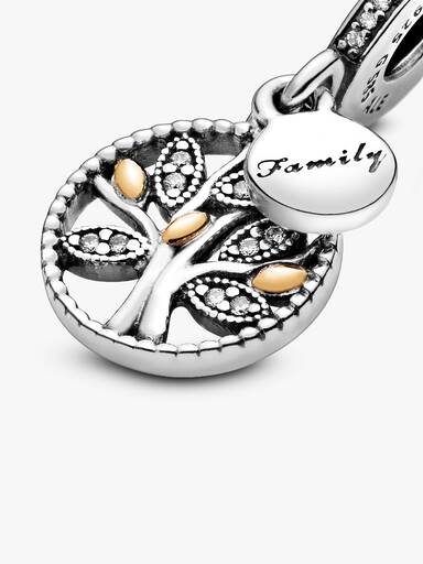 Sparkling Family Tree Dangle Charm - Image 6