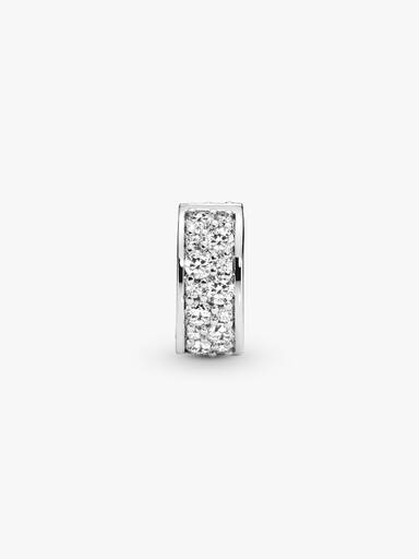 Clear Pavé Clip Charm - Image 3