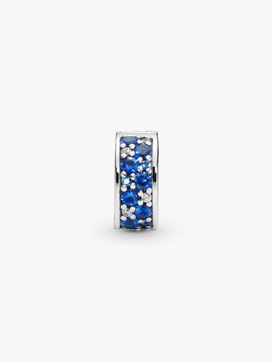 Blue Pavé Clip Charm - Image 5