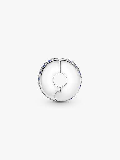 Blue Pavé Clip Charm - Image 4