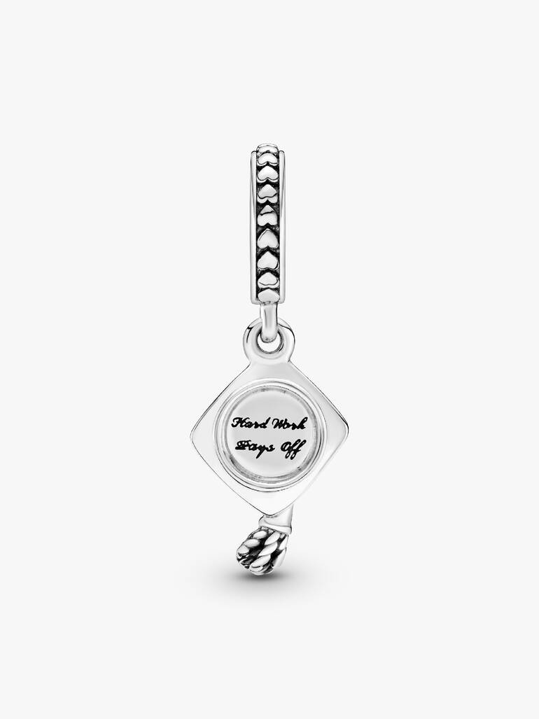 Graduation Cap Dangle Charm - Image 2
