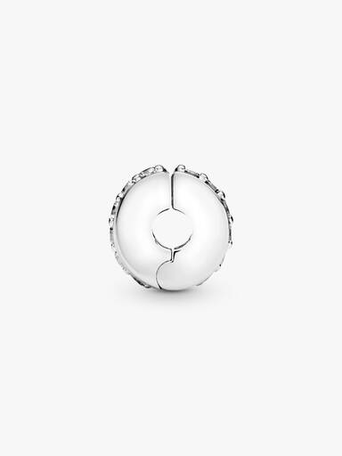 Clear Sparkling Row Clip Charm - Image 6