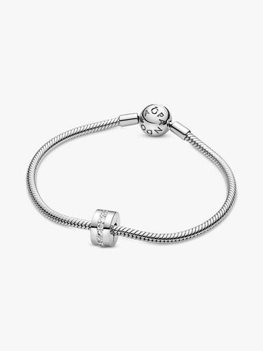 Clear Sparkling Row Clip Charm - Image 7