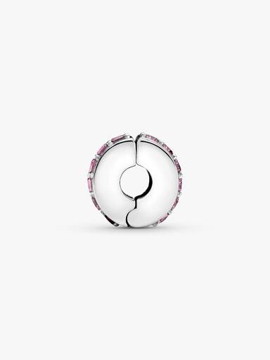 Pink Sparkling Row Clip Charm - Image 7